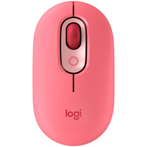 Mouse LOGITECH POP cu emoji - ROSE - BT - EMEA28i-935 - FY25,TERRA