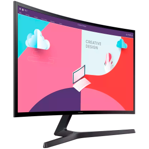 Monitor LED SAMSUNG LS27C3666AUXEN S36C, 27 "FHD CURVED 1800R 16: 9 (1920x1080) VA 75Hz, 250 CD/㎡, 3000: 1, 4 ms, 178/178, FS, 1XVGA 1XHDMI, TILT, Y-STAND VESA 75X75, 2Y