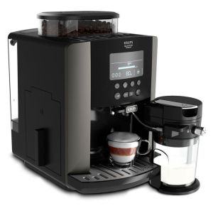 Aparat de cafea Krups EA819E10 Esp Arabica Latte Pewter Eu