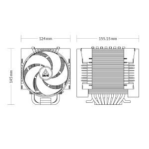 Cooler Arctic Server Cooler CPU - Congelator 4U-M