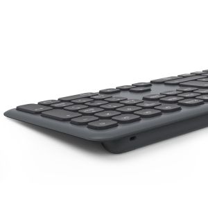 Set tastatură și mouse fără fir HAMA WKM-550, negru, 173065