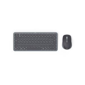 Set mini tastatură și mouse fără fir HAMA „WKM-500”, TKL chirilic, cheie AI