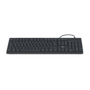 HAMA Tastatură cu fir CK-200, chirilic, USB-A, USB-C, butoane multiple