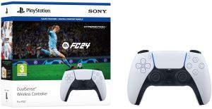 Безжичен геймпад Sony PS5 DualSense Wireless Controller + EA Sports FC 24 Bundle