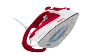 Iron Tefal FV5717E0, Easygliss Plus, red, 2500W - 45g/min - shot 195g/min - Antidrip smart technology - water tank 270 ml - Durilium AirGlide