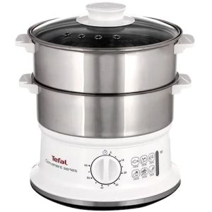 Aparat de gatit cu abur Tefal VC145130, seria Convenient alb