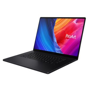 Laptop Asus Studiobook, H7606WI-ME016X, AMD STRIX-12C/BGA, 16" WQUXGA (3840X2400) 16:10 OLED 16:10 tactil, DDR5 64 GB (32*2), 2TB PCIeG4, RTX 8GB, WiFi 40 11 Pro, TOUCHPAD HAPTIC, Negru