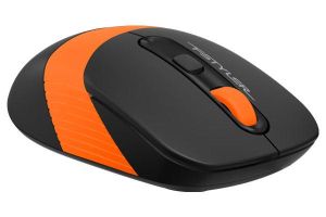 Mouse optic A4tech FG10S Fstyler, negru/portocaliu