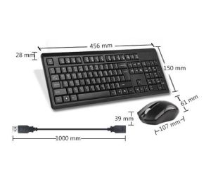 Set tastatură și mouse A4tech 4200N