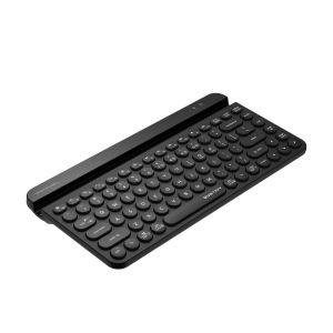 Tastatură fără fir A4tech Fstyler FBK30, Bluetooth, 2.4G, suport pentru telefon, chirilic, negru