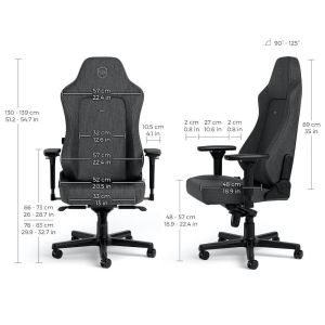 Gaming Chair noblechairs HERO TX Grey