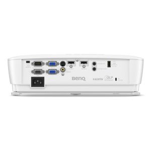 Proiector multimedia BenQ MW536, DLP, WXGA (1280x800), 20.000:1, 4.000 ANSI Lumeni, Zoom 1,2x, Lentile de sticlă, Auto Vertical Keystone, Mod Infografic, Difuzor 2W, 2xVGA, 2xHDMI, S-Video, RCA, Ieșire VGA, RCA, VGA Intrare/Ieșire audio, RS232, USB A 1,5A