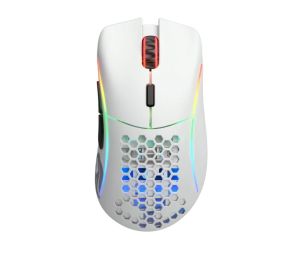 Mouse pentru jocuri fără fir Glorious Model D (alb mat)