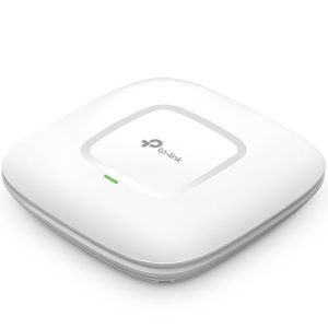 Punct de acces wireless TP-Link EAP245 AC1750 cu bandă dublă Gigabit cu montare pe plafon, 450Mbps la 2,4GHz + 1300Mbps la 5GHz, 1 x G LAN,802.3at PoE Supp., management centralizat, direcție bandă, echilibru de încărcare, limită de viteză,6 Suport pe tava