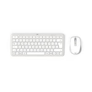 HAMA Wireless mini keyboard and mouse set "WKM-500", TKL, Cyrillic