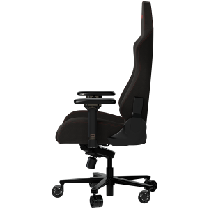 LORGAR Ace 422, Scaun gaming, țesătură rezistentă anti-petare, cadru metalic de 1,8 mm, mecanism multibloc, cotiere 4D, bază din aluminiu 5 stele, ridicare cu gaz clasa 4, roți PU de 75 mm, negru + roșu