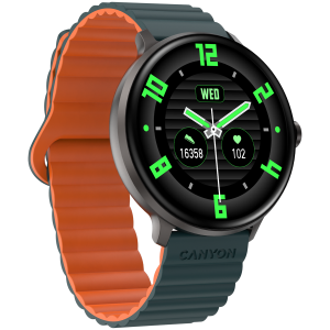 Ceas inteligent CANYON Jacky SW-69 Green Orange