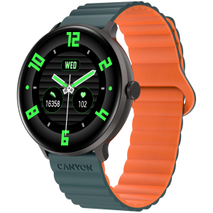 Ceas inteligent CANYON Jacky SW-69 Green Orange