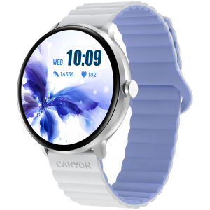 Ceas inteligent CANYON Jacky SW-69 White Blue