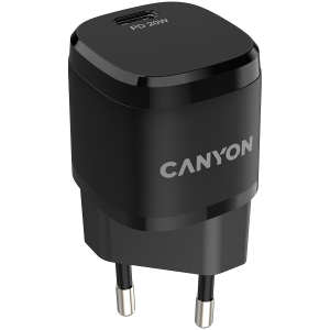 Incarcator CANYON H-20-05 PD 20W USB-C Negru