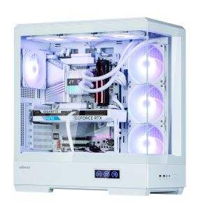 Zalman Case ATX - P50 DS White - Digital Display, Addressable RGB