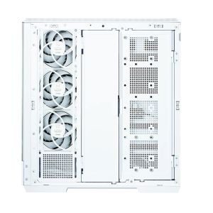 Zalman Case ATX - P50 DS White - Digital Display, Addressable RGB