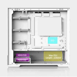 Zalman Case mATX - P30 AIR White