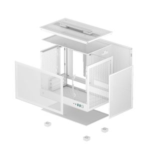DeepCool Case mini-ITX - CH160 WH
