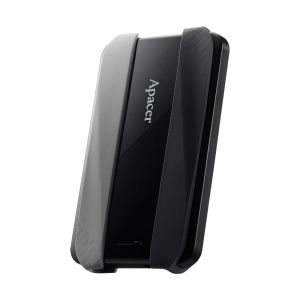 Hard disk Apacer AC533, 2TB 2,5" SATA HDD USB 3.2 Hard disk portabil Plastic / cauciuc Jet black