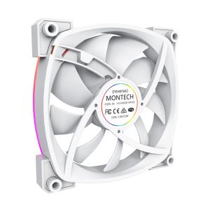 Montech вентилатор RX140 PWM, REVERSE Fan, 140mm, ARGB, White