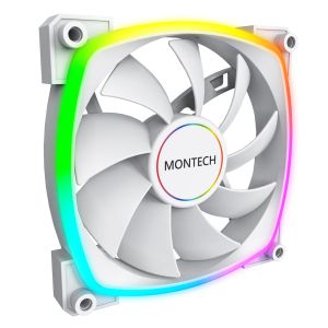 Montech AX140 PWM, Fan 140mm, ARGB, White