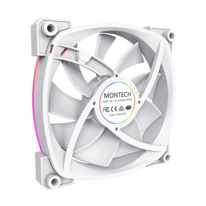 Montech вентилатор AX140 PWM, Fan 140mm, ARGB, White