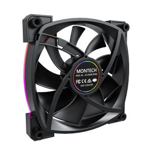 Montech AX140 PWM, Fan 140mm, ARGB, Black