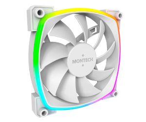 Montech AX120 PWM, Fan 120mm, ARGB, White