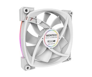 Montech AX120 PWM, Fan 120mm, ARGB, White