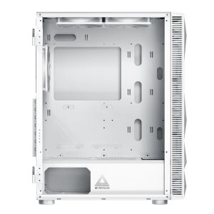 Montech X3 MESH, Mid-tower Case, TG, 6 fixed RGB Fans, White