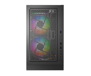 Montech X3 MESH, Mid-tower Case, TG, 6 fixed RGB Fans, Black