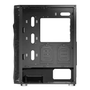 Montech X3 MESH, Mid-tower Case, TG, 6 fixed RGB Fans, Black