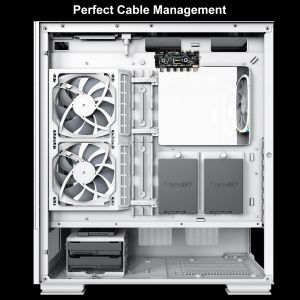 Montech SKY TWO, Mid-tower Case, TG, 4x120mm ARGB Fans, White