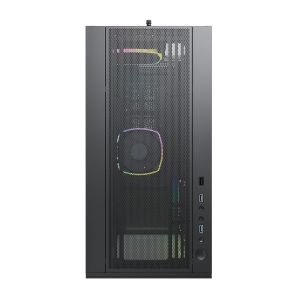 Montech SKY TWO, Mid-tower Case, TG, 4x120mm ARGB Fans, Black
