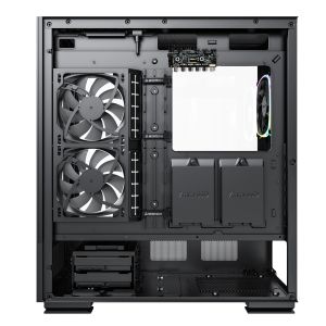 Montech SKY TWO, Mid-tower Case, TG, 4x120mm ARGB Fans, Black