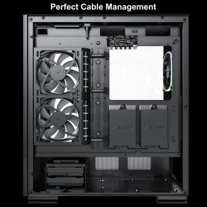 Montech SKY TWO, Mid-tower Case, TG, 4x120mm ARGB Fans, Black