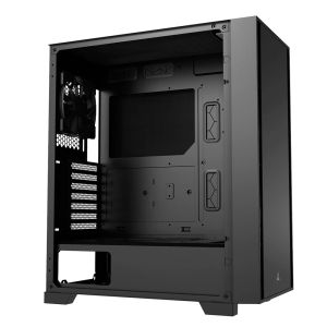 Montech AIR 1000 SILENT, Mid-tower Case, Sound Proofing Panels, 3x120mm Silent Fans, Black