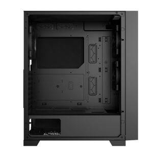 Montech AIR 1000 SILENT, Mid-tower Case, Sound Proofing Panels, 3x120mm Silent Fans, Black