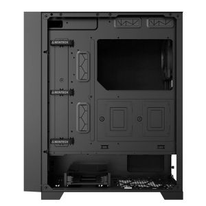 Montech AIR 1000 SILENT, Mid-tower Case, Sound Proofing Panels, 3x120mm Silent Fans, Black