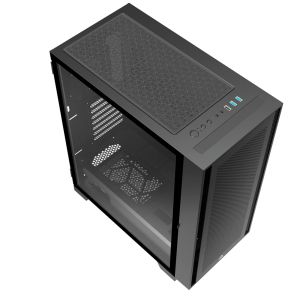 Montech AIR 1000 LITE, Mid-tower Case, TG, 3x120mm Fans, Black