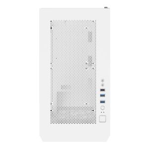 Montech AIR 100 LITE, Micro ATX Case, TG, 2x120mm Fans, White