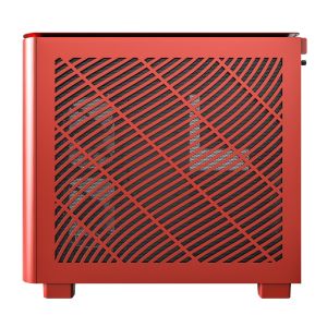 Montech KING 95 Pro, Dual Chamber Mid-tower Case, 6 ARGB Fans, 2 Front Panels, Red