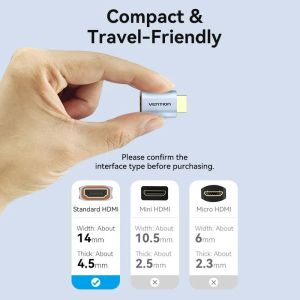 Adaptor Vention HDMI M / HDMI F - AIVH0