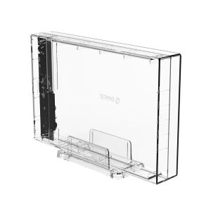 Orico cutie de stocare pentru discuri - Carcasă - 3,5 inchi USB3.0 transparentă, verticală - 3159U3